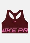 DF PRO BRA - Sport BH - dark team red/playful pink