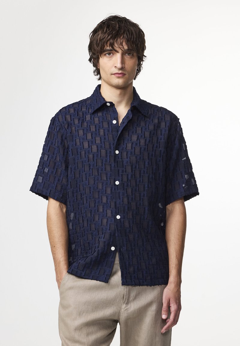 NN.07 - Chemise - navy blue, Agrandir