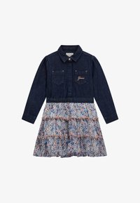 Wybrany, mehrfarbig grundton blau