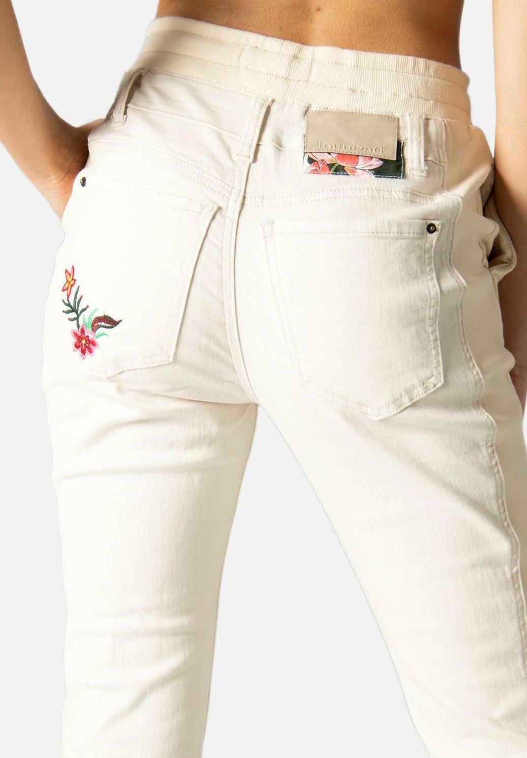 Desigual DENIM LITA - Straight leg 