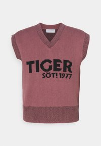 Tiger of Sweden Stickad tröja - dark red
