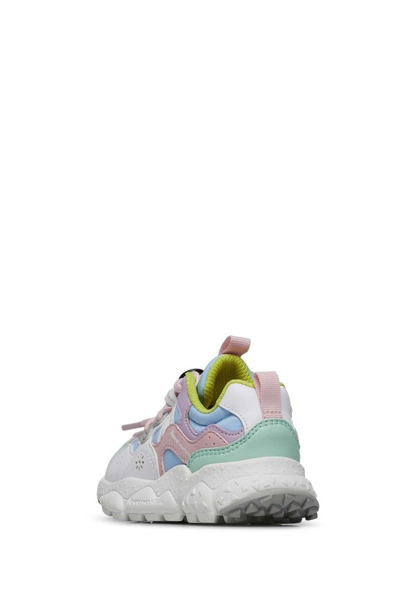 Lauflernschuh – weiß hellblau