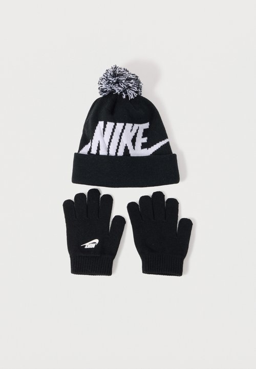 Nike Sportswear NAN POM BEANIE UNISEX SET - Mănuși - black