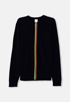 CREW NECK - Strikkegenser - black