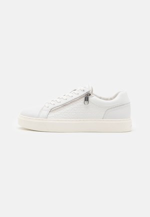 LACE UP ZIP - Trainers - triple white