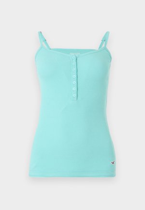 Hollister Co., BARE TIE FRONT BABYDOLL - Felső -  blue