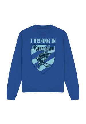 Cotton Soul, HARRY POTTER I BELONG IN RAVENCLAW - Sweatshirt - royal blue