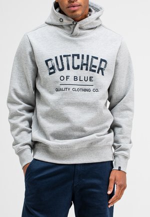 Hoodie - vintage grey melange