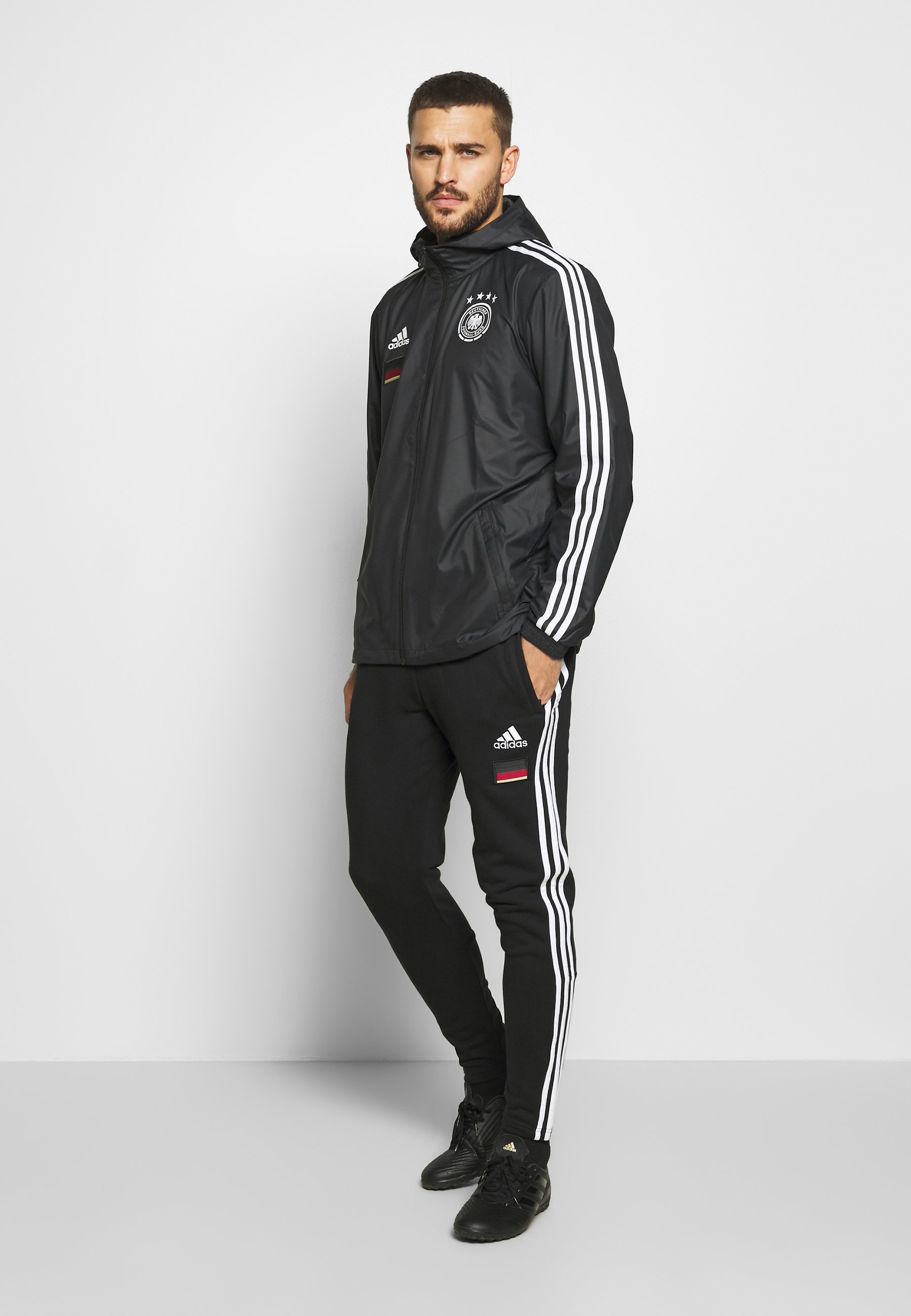 adidas Performance DFB DEUTSCHLAND 3S PNT - Voetbalshirt - Land -  black/Zwart - Zalando.nl