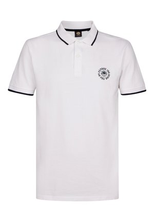 Petrol Industries, MEN POLO SHORT SLEEVE - Pikeepaita - bright white