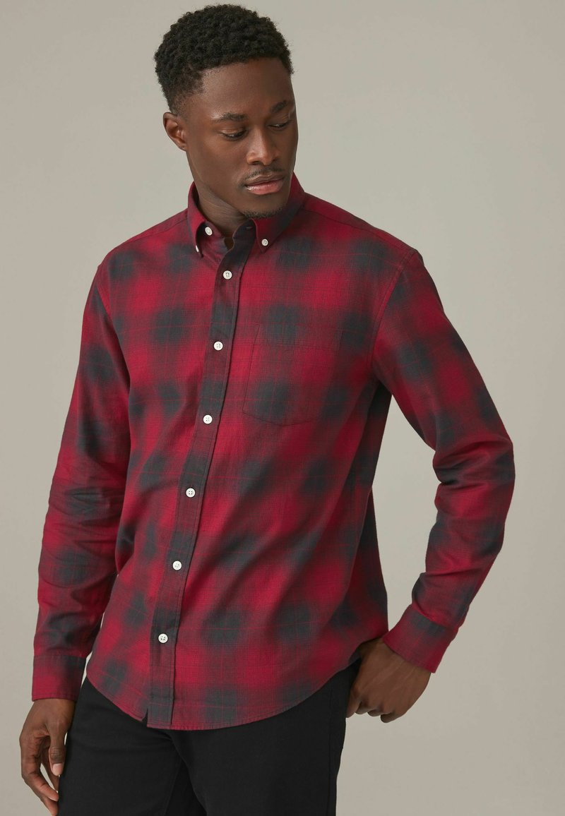 Next CHECK- REGULAR FIT - Skjorter - red black