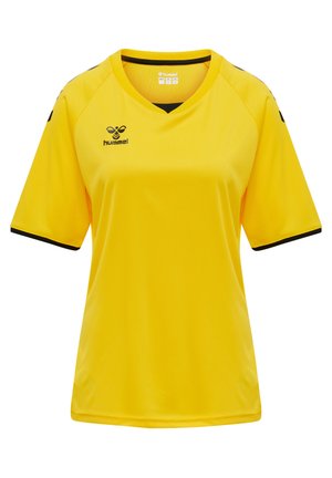CORE  - T-Shirt sport - blazing yellow