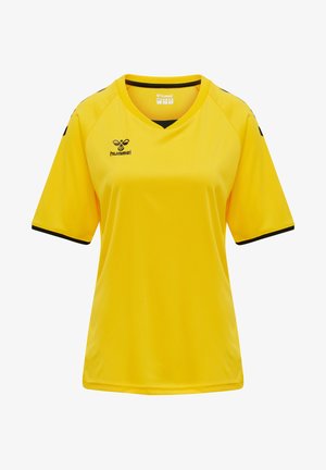 CORE  - Sport T-Shirt - blazing yellow