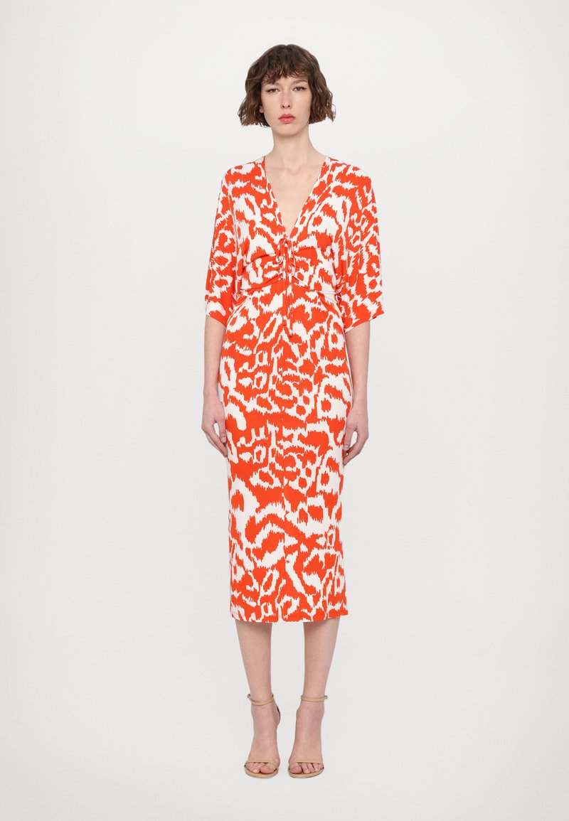 Diane von Furstenberg - VALERIE  - Trikoomekko - kupang orange, Suurenna