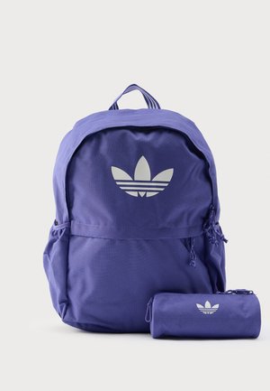 BACKPACK WITH PENCIL CASE UNISEX SET - Backpack - purple