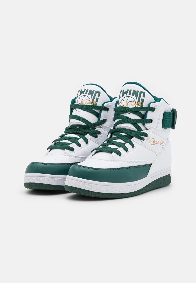 ewing 33 sneaker high white vetiver curry