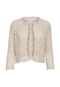 JDYSUN CROPPED CARDIGAN - Strickjacke - tapioca