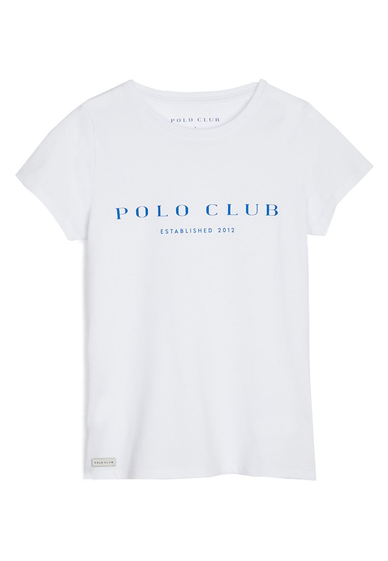 Polo Club T-shirt print wit Polo Club T-shirt print wit