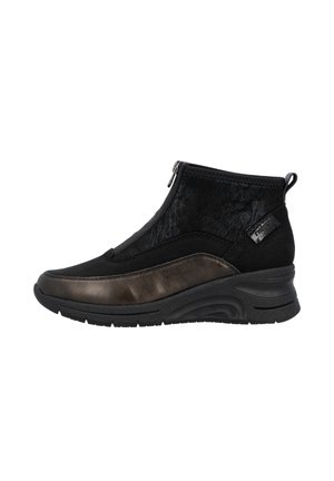 Bottines compensées - schwarz
