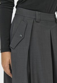ONLY ONLGINNY - Gonna lunga - dark grey melange