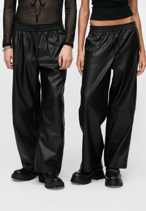 UNISEX - Nadrágok - black