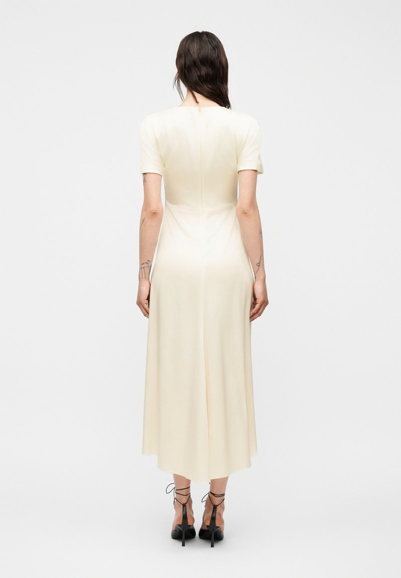 Victoria Beckham BLAIRE MIDI DRESS - Day dress - ivory/off-white -  Zalando.co.uk