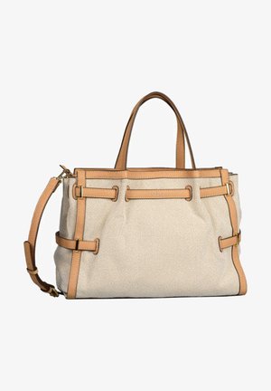 Handbag - mixed beige