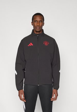 MANCHESTER UNITED Z.N.E. ANTHEM JACKET - Sporto klubų atributika - black