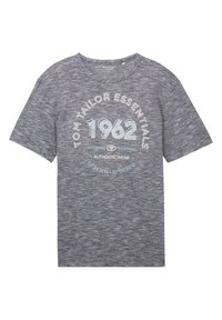 MIT LOGO - T-Shirt print - dark blue stripe