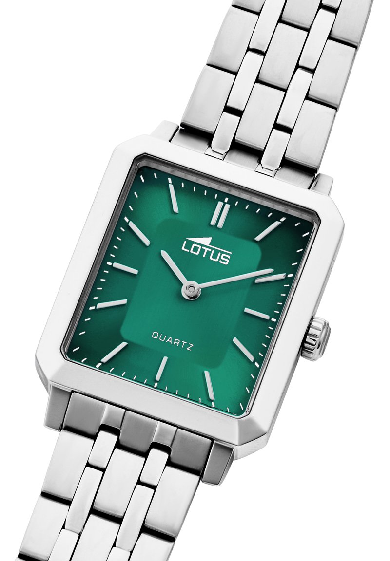 Lotus - Orologio Square Series con Bracciale in Acciaio Bianco 18967/1
