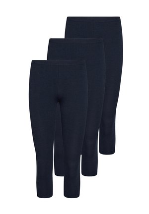 3-PACK CAPRI - Leggings - dark blue