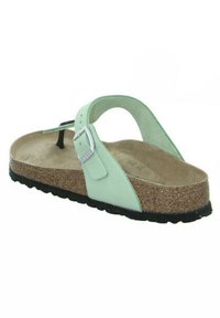 Birkenstock GIZEH SFB LENB - Pool shoes - matcha