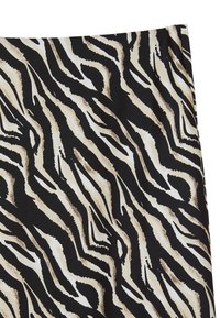 Calliope LUNGA FANTASIA ANIMALIER - Jupe trapèze - var ultrablack