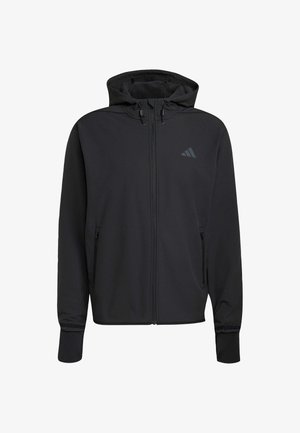 adidas Performance, ADIDAS PERFORMANCE D4T CLIMAWARM FULL-ZIP JACKET - Felpa con zip - black