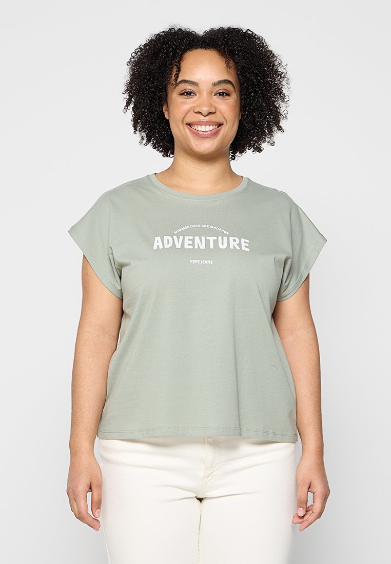 Pepe Jeans T-shirt print groen