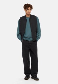 Dickies CLANCY HEAVYWEIGHT TEE LS - Pitkähihainen paita - lincoln green