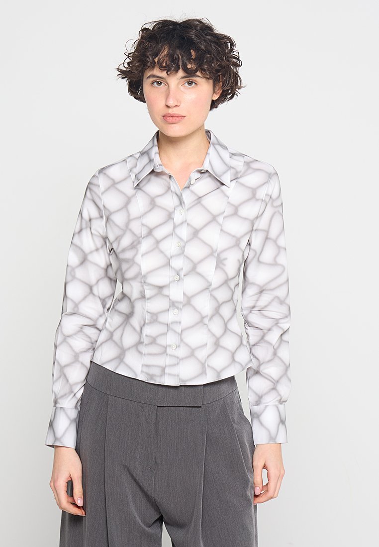 WOOD WOOD Overhemdblouse wit WOOD WOOD Overhemdblouse wit