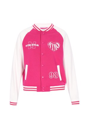 Bomber dzseki - offwhite/pink