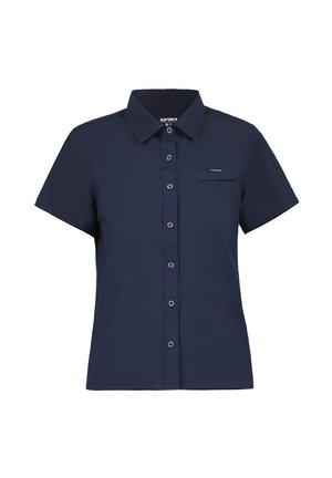 BUFORD - Button-down blouse - dunkel blau