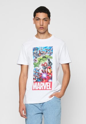 AVENGERS ALLSTARS TEAM TEE - Print T-shirt - white