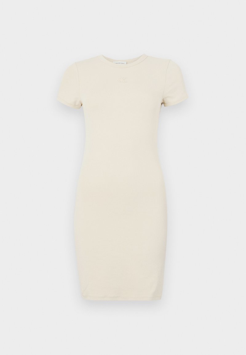 Calvin Klein Jeans Jerseyjurk beige