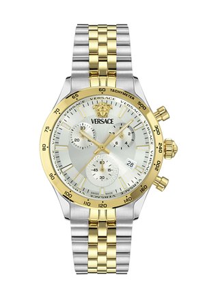 Versace PETITE - Montre à aiguilles - white and two tone