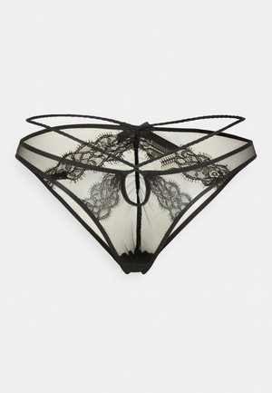 Agent Provocateur NYXIE BRIEF - Trumpikės - black/sand
