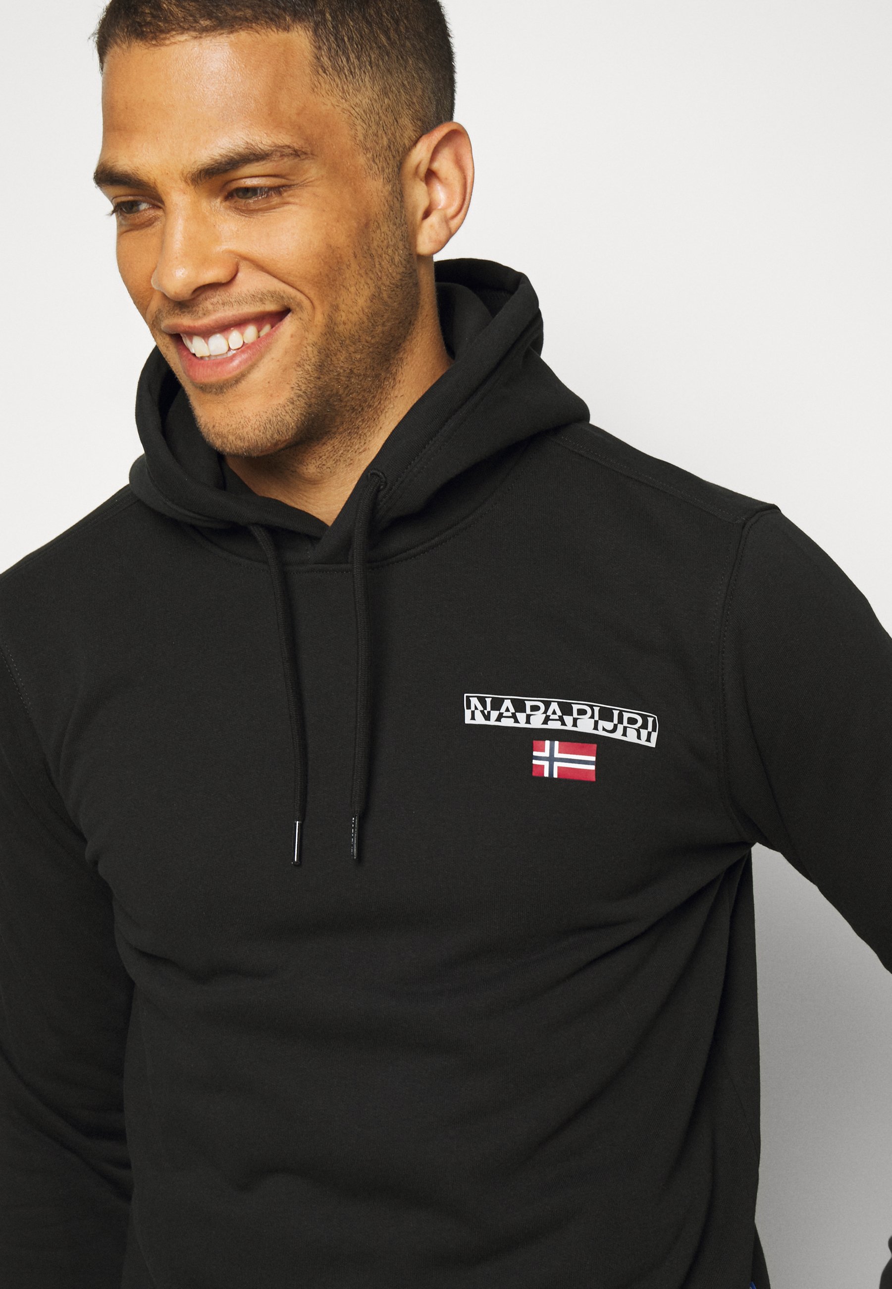 napapijri black hoodie