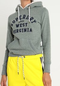 Superdry & Co Felpa con cappuccio - green
