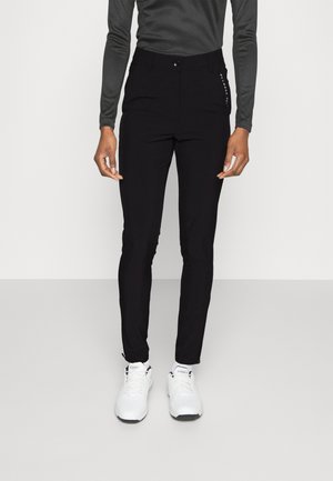 Golfino 36 L28 Jeans Hose grün Damen Sport Stoff dünn mid