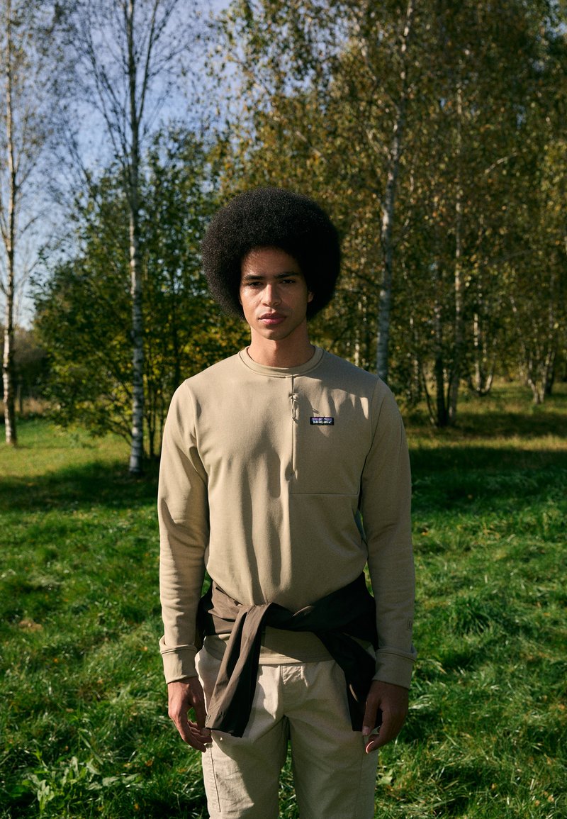 Patagonia THERMAL CREW - Sweatshirt - seabird grey