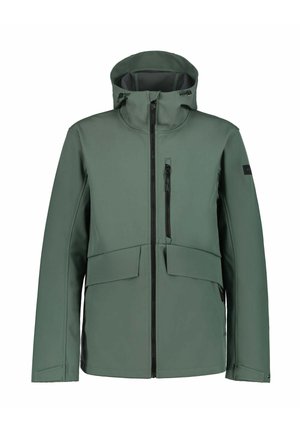 Soft shell jacket - antikgrün