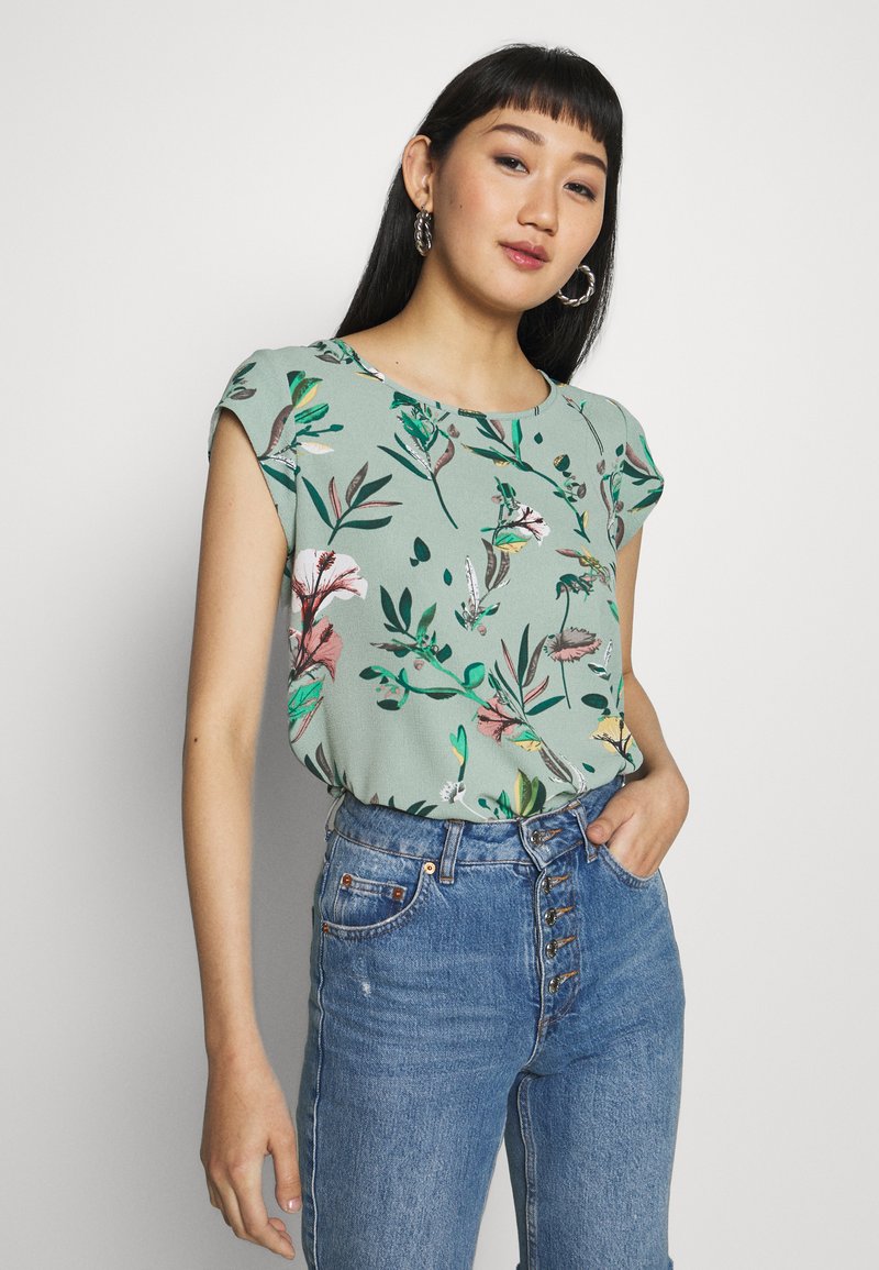 ONLY Blusa - granite green/dida