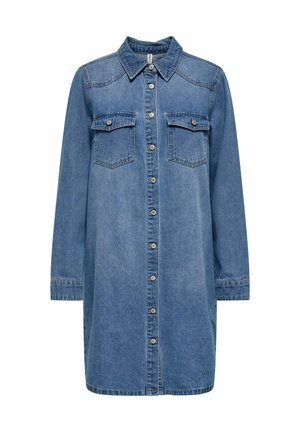 ONLLISA KURZES - Spijkerjurk - medium blue denim